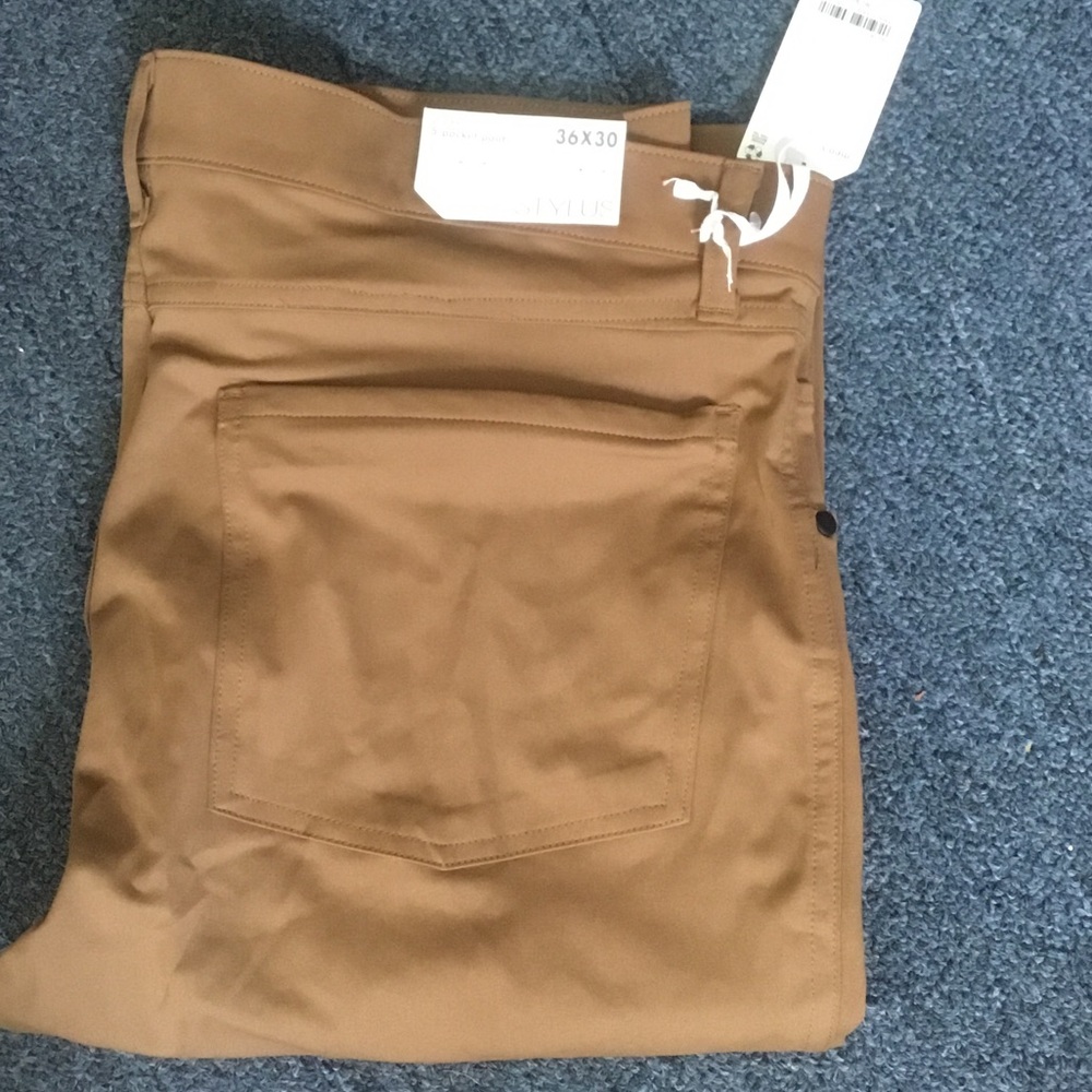 STYLUS Men's Brown Chinos